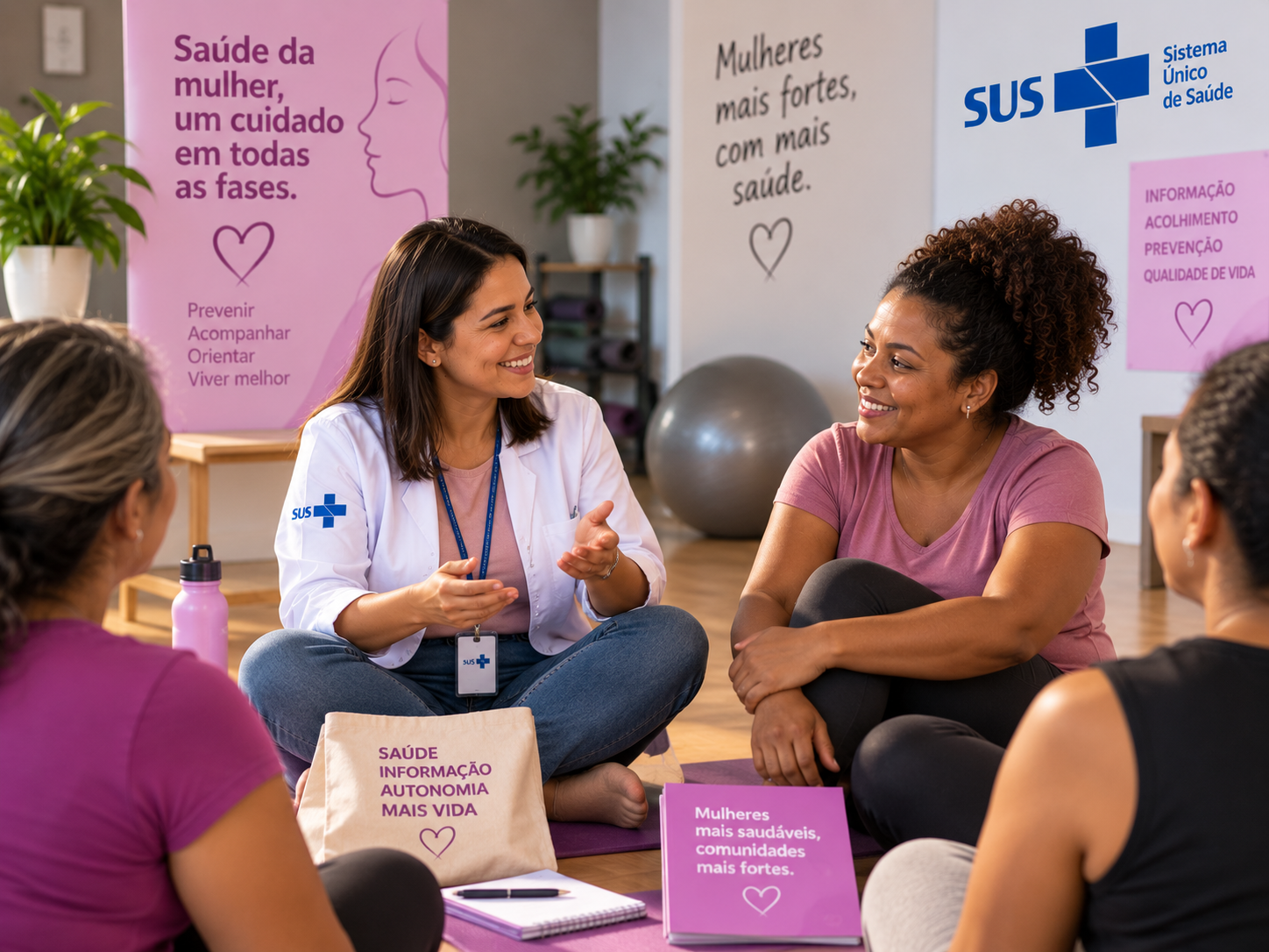 SUS reforça ações de proteção à saúde das mulheres